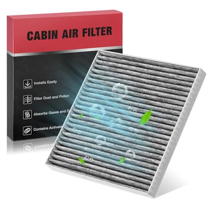 CF10374 Cabin Air Filter with Activated Carbon Compatible with Toyota Tacoma 2005