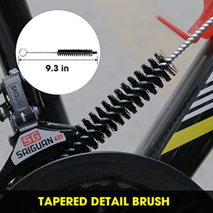 7pcs Bicycle Bike Cleaning Tools Set