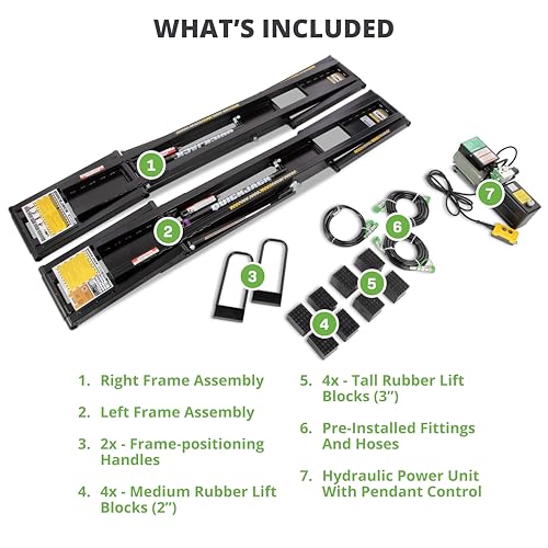 QuickJack 8000TLX Portable Car Lift with 8
