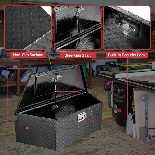 33 Inch Aluminum Trailer Tongue Tool Box