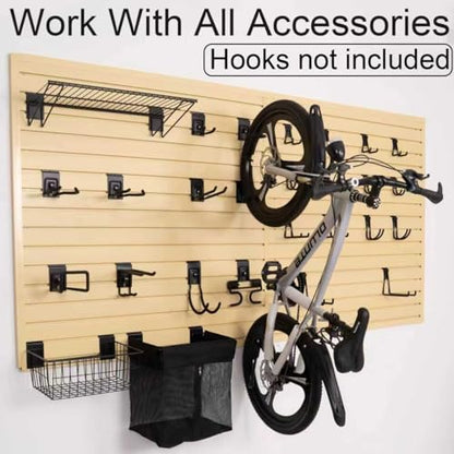 Slat Wall Paneling Garage Wall Organizer