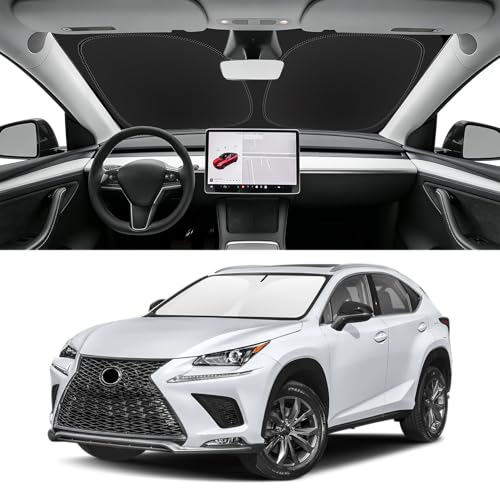 Custom Fit Windshield Sun Shade for Lexus NX 2015