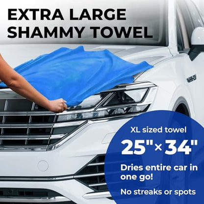 XL Shammy Towel for Car (2 Count)
