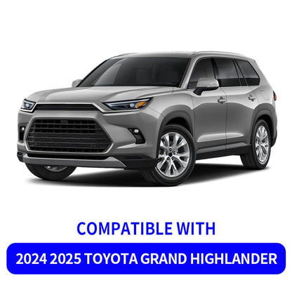 Kick Mats for 2024 2025 2026 Toyota Grand Highlander 8 Seats