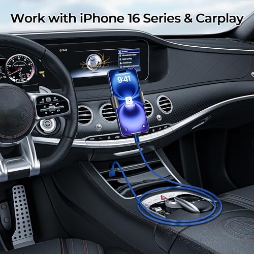 for iPhone 17 16 Pro Max Charger Cord (20 Foot)
