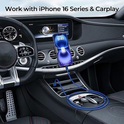 for iPhone 17 16 Pro Max Charger Cord (20 Foot)