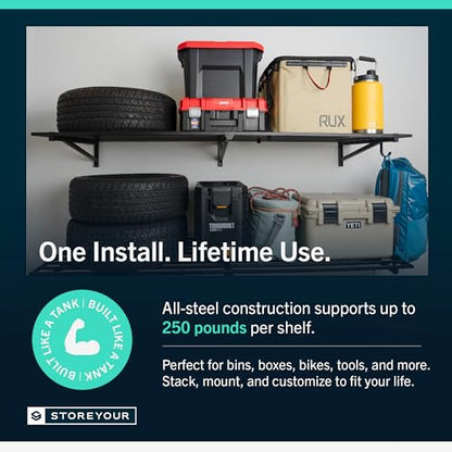 Garage Wall Shelf (2 Count)