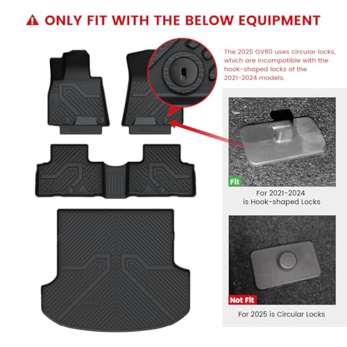 Floor Mats for Genesis GV80 2021