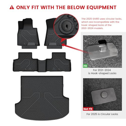 Floor Mats for Genesis GV80 2021