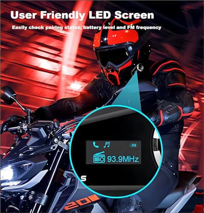 FX6S Motorcycle Helmet Bluetooth