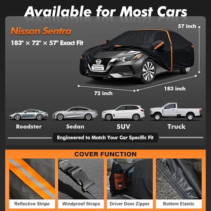 Nissan Sentra Sedan Cover Waterproof All