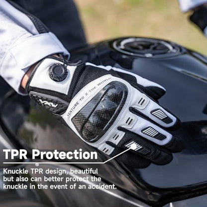 High Protection Motorcycle Gloves for Men