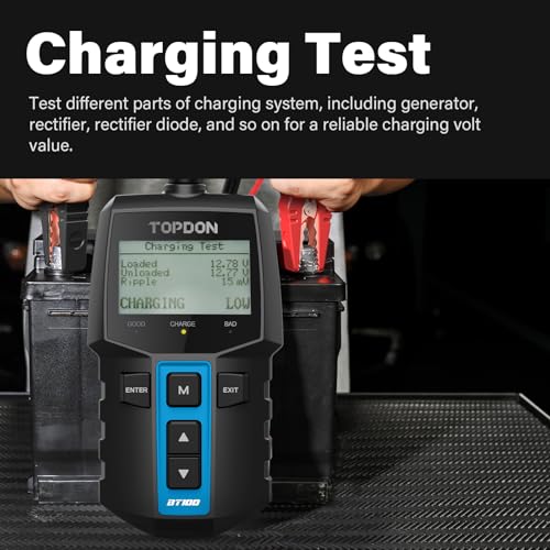 BT100 12V Car Battery Tester