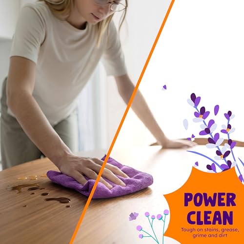 Lavender distilled white vinegar for cleaning purpose Spray (48 Fl Oz)