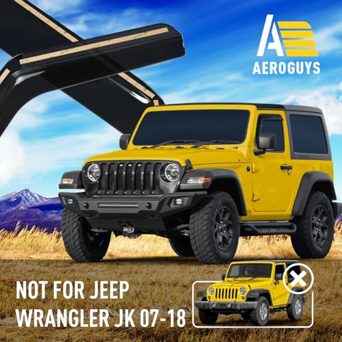 Extra Durable Window Deflectors in (2 Count)