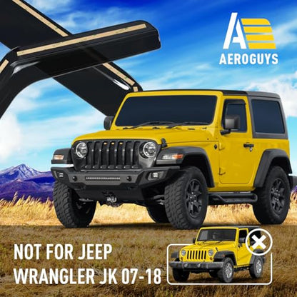Extra Durable Window Deflectors in (2 Count)