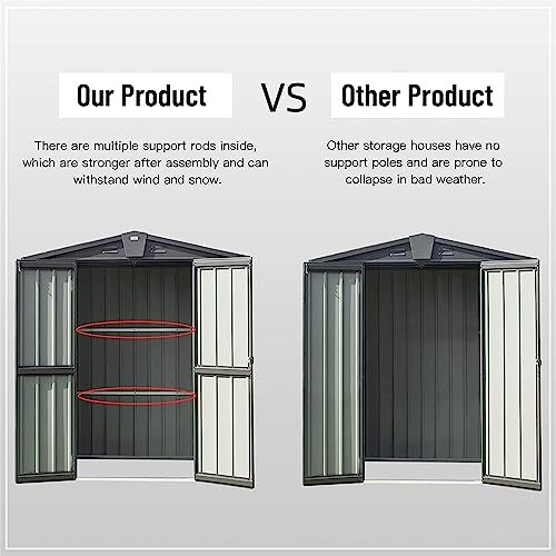 Galvanized Steel Garden Shed