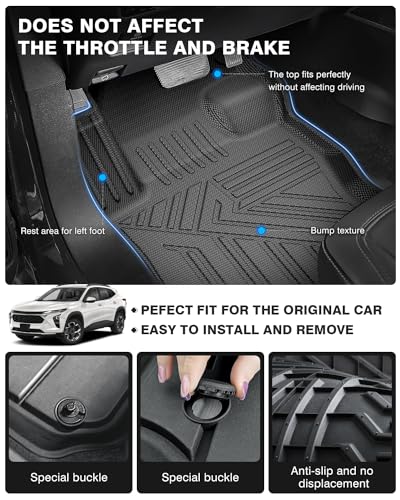 Floor Mats Cargo Liner for Chevy Trax LS