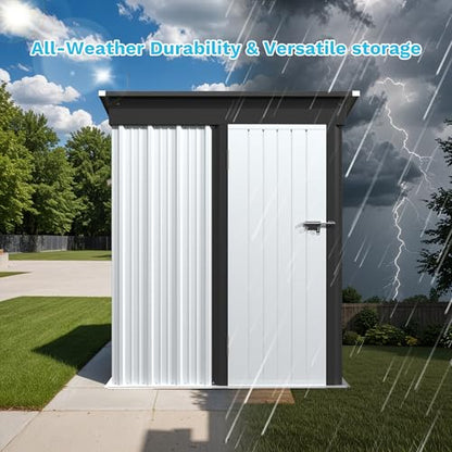 Outdoor Storage Shed 5 x 3 ft. Utility Tool Shed