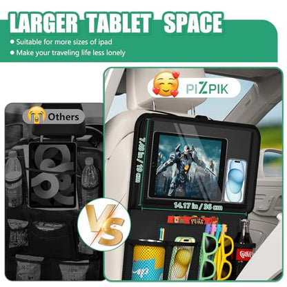 Car Backseat Organizer with Tray