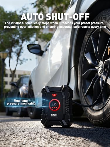 Portable Tire Inflator for Car