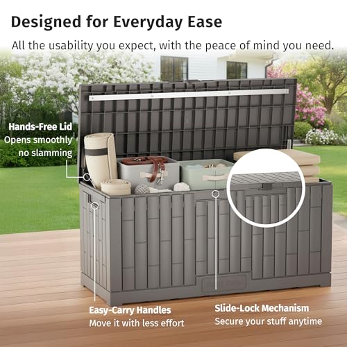 120 Gallon Outdoor Storage Box