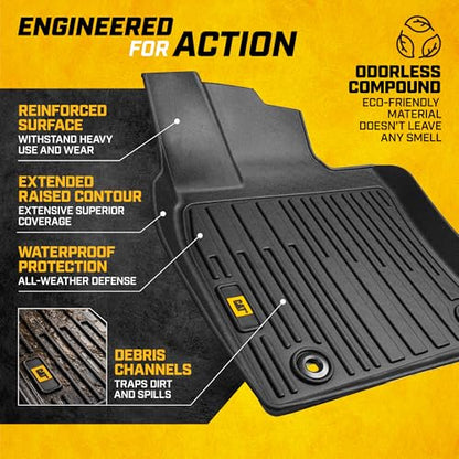 JustFit™ 3D Custom Fit Floor Mats for Toyota Camry 2018 2019 2020 2021 2022 2023 2024