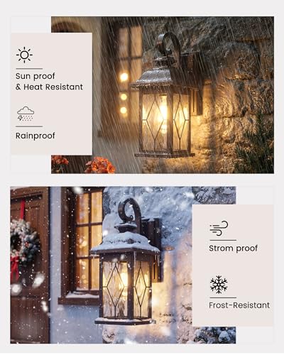 Dusk to Dawn Outdoor Wall Light Fixtures