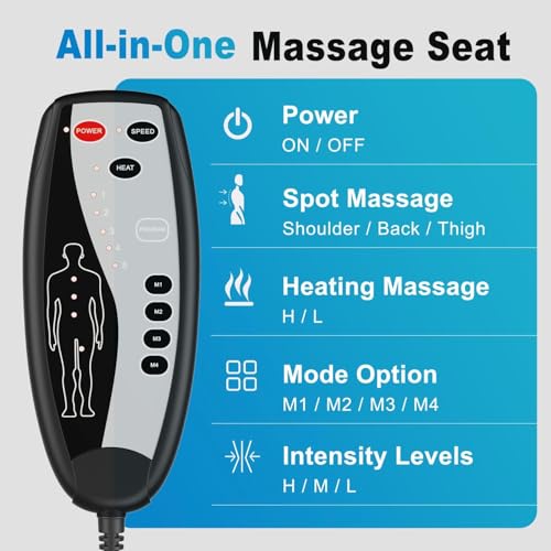 Back Massager for Chair with Heat