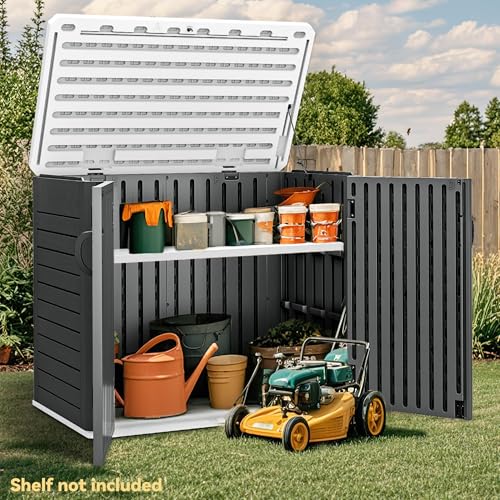 35 Cu Ft Storage Shed with Unique X