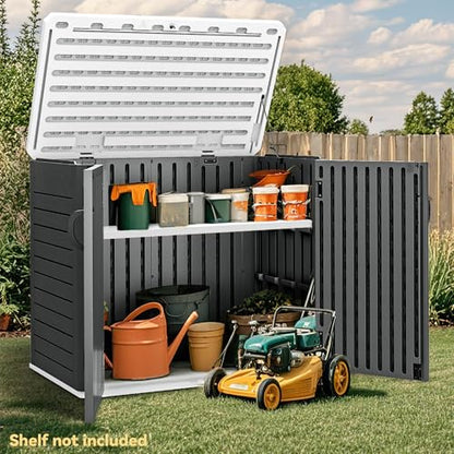 35 Cu Ft Storage Shed with Unique X