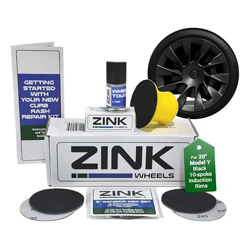 Premium Tesla Wheel Curb Rash Repair Kit for Model Y 20
