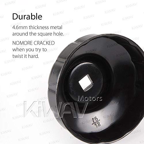Oil Filter Wrench Removal tool for BMW 76 mm x 12 flutes