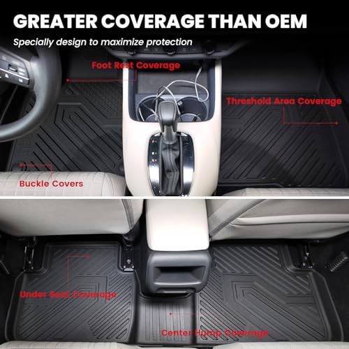 All Weather Floor Mats for Honda Civic 2025
