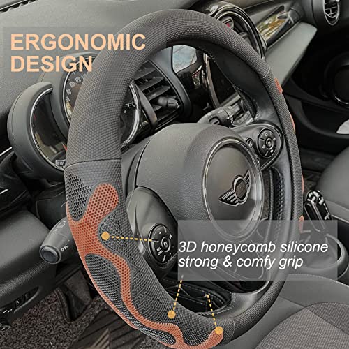 Comfy Grip Steering Wheel Cover Universal 15 Inch