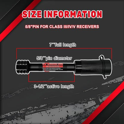 Trailer Hitch Lock (2 Count)
