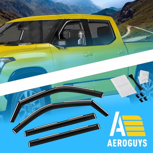 Extra Durable Window Deflectors in (4 Count)