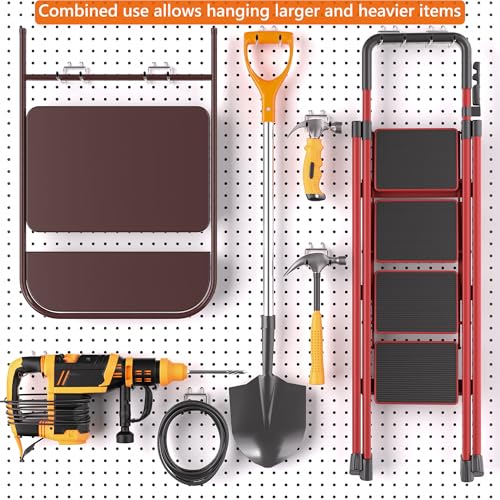 Heavy Duty Pegboard Hooks 12 Pack (12 Count)