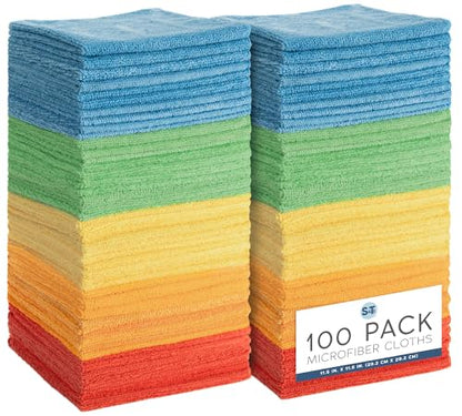 Microfiber Cleaning Cloth (100 Count)
