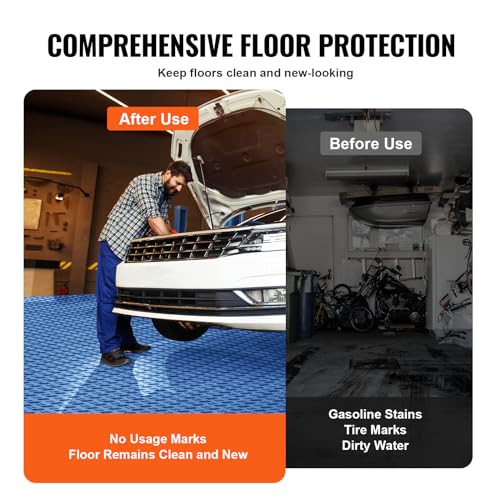 Garage Floor Tiles 12 x 12 x 0.53 inch (25 Count)