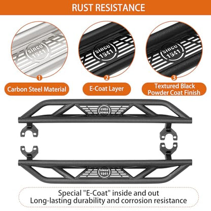 JK 2 Door Side Steps Running Boards