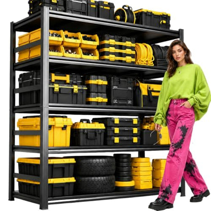 Garage Shelving 3000 LBS Adjustable Metal Storage Shelves