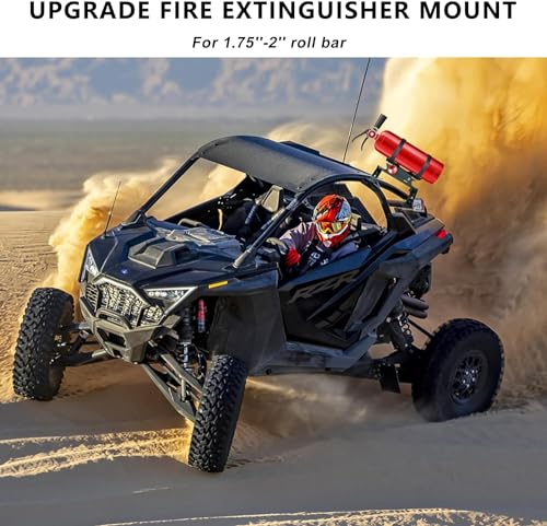 Aluminum UTV Fire Extinguisher Mount Kit for Roll Bar