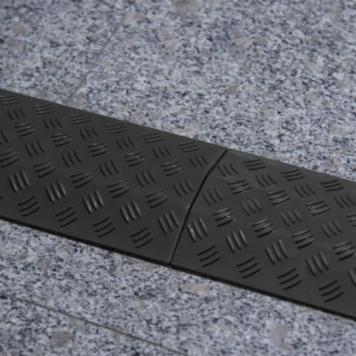 2 Pack 40" Rubber Floor Cable Cover (2 Count)