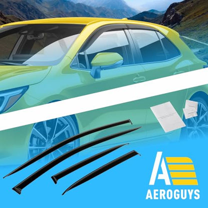 Extra Durable Window Deflectors Tape (4 Count)