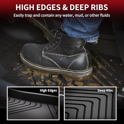 Floor Mats for Honda Accord Sedan 2026 2025 2024 2023 Gas & Hybrid