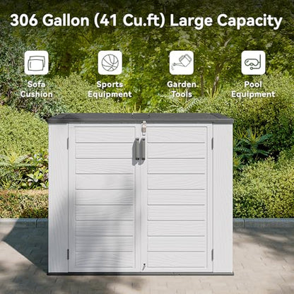 Horizontal Storage Sheds 41 Cu.ft