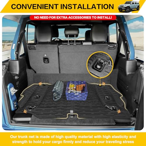 Trunk Mat with Net for 2021