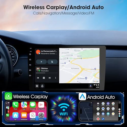 9 Inch Cars Radio with Apple Carplay and Android Auto