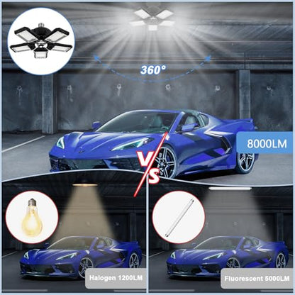LED Garage Lights 2 Pack (2 Count)